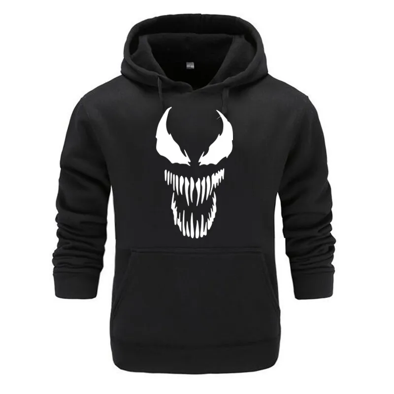 2019 Comic Thick Venom Hoodie Sweatshirts Men Superhero Anime Cool Black Autumn Winter Tops Plus Velvet Warm Hoody
2019 Comic Thick Venom Hoodie Sweatshirts Men Superhero Anime Cool Black Autumn Winter Tops Plus Velvet Warm Hoody