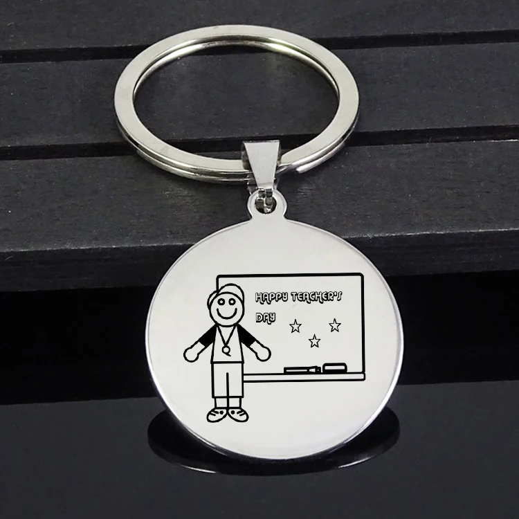 Happy Teacher's Day Keychain Newest Disc Keychains Jewelry for Best Teacher YP7216
Happy Teacher's Day Keychain Newest Disc Keychains Jewelry for Best Teacher YP7216