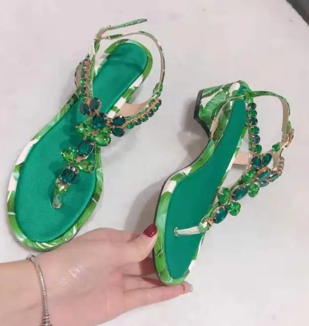Moraima Snc Bohemia Style Crystal Embellished Thong Sandals Summer Sexy Ankle Strap Thick Heels Shoes Rhinestones Dress Shoes
Moraima Snc Bohemia Style Crystal Embellished Thong Sandals Summer Sexy Ankle Strap Thick Heels Shoes Rhinestones Dress Shoes