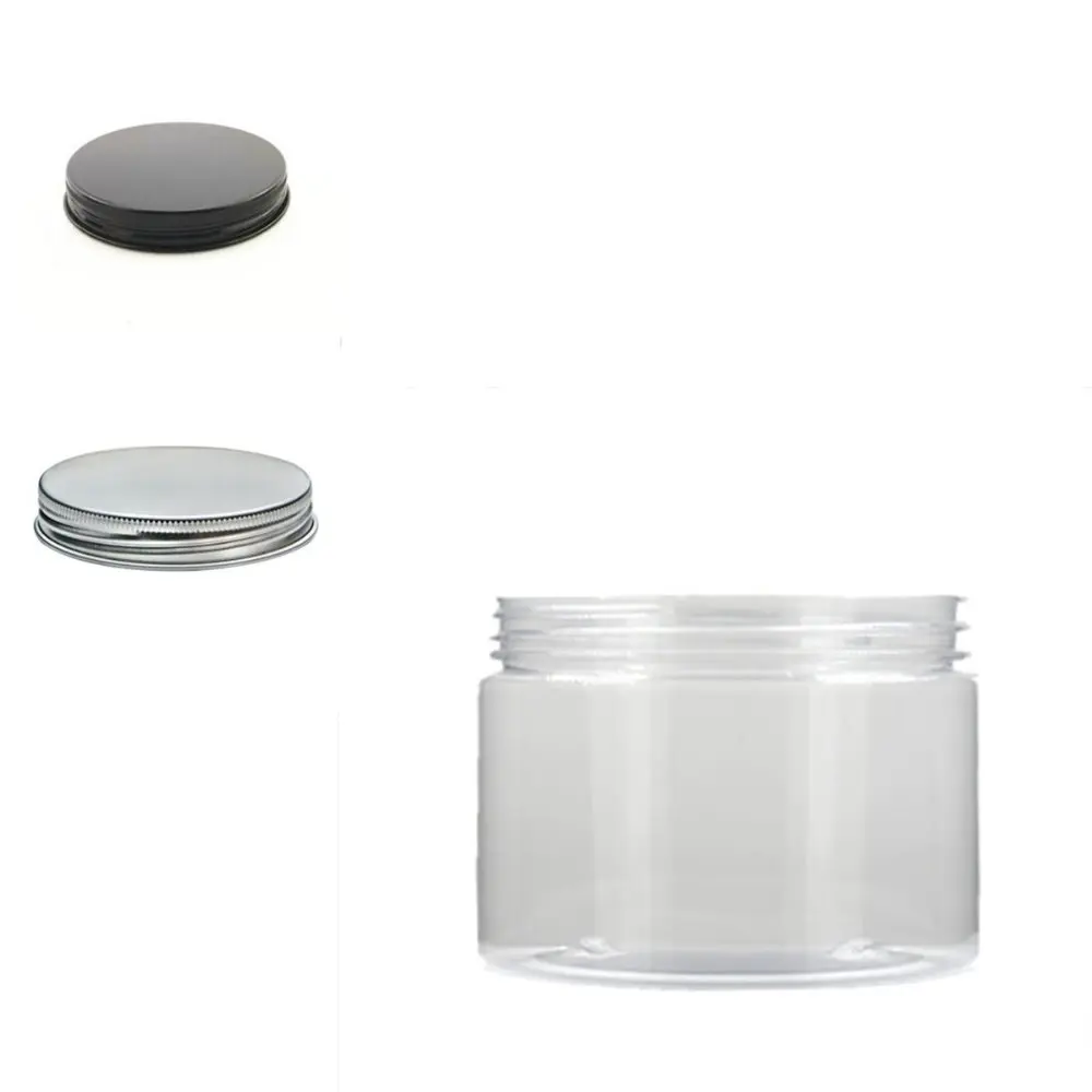 300ml/10oz clear round pet jar bottle container with sliver/black aluminium cap lids for Cosmetic,food, Packaging,
300ml/10oz clear round pet jar bottle container with sliver/black aluminium cap lids for Cosmetic,food, Packaging,