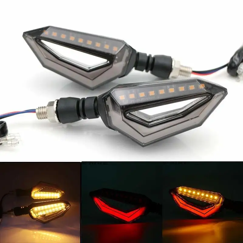 Universal 12 LED Turn Signal Lights Blinker Rear Lights for Motorbike Motorcycle Cruiser Honda Kawasaki BMW Yamaha
Universal 12 LED Turn Signal Lights Blinker Rear Lights for Motorbike Motorcycle Cruiser Honda Kawasaki BMW Yamaha