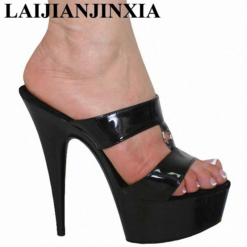 Summer Ultra 15CM High Heels Platform Sexy Night Club Party Slippers Dancing Shoes Women Pole Dance Shoes
Summer Ultra 15CM High Heels Platform Sexy Night Club Party Slippers Dancing Shoes Women Pole Dance Shoes