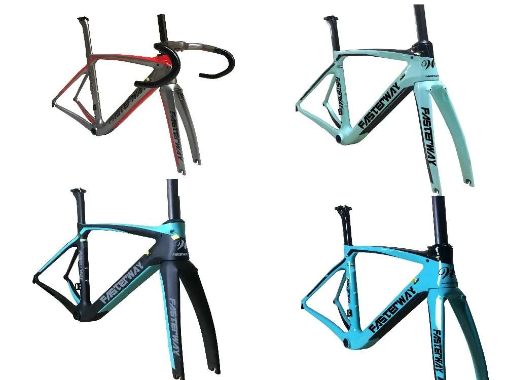 fasterway high end good carbon frame road bike T1100 UD xr4 carbon bicycle frameset:carbon Frameset+Seatpost+Fork+Clamp+Headset
fasterway high end good carbon frame road bike T1100 UD xr4 carbon bicycle frameset:carbon Frameset+Seatpost+Fork+Clamp+Headset
