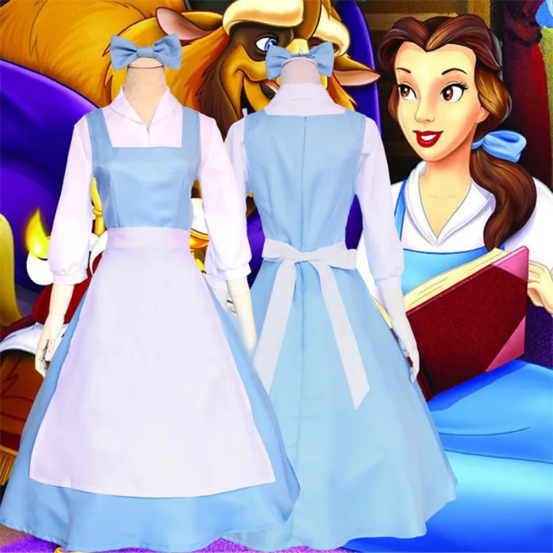 2020 Beauty and the Beast Belle Maid Dress Maid Cosplay Costume Women Blue Full Set Dress ( Shirt + Dress + Apron + Headwear )
2020 Beauty and the Beast Belle Maid Dress Maid Cosplay Costume Women Blue Full Set Dress ( Shirt + Dress + Apron + Headwear )