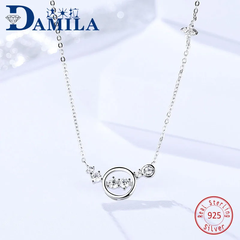 Fashion round crystal 925 Sterling Silver pendant necklace For Women cubic zirconia Pendants with S925 silver necklace jewelry
Fashion round crystal 925 Sterling Silver pendant necklace For Women cubic zirconia Pendants with S925 silver necklace jewelry
