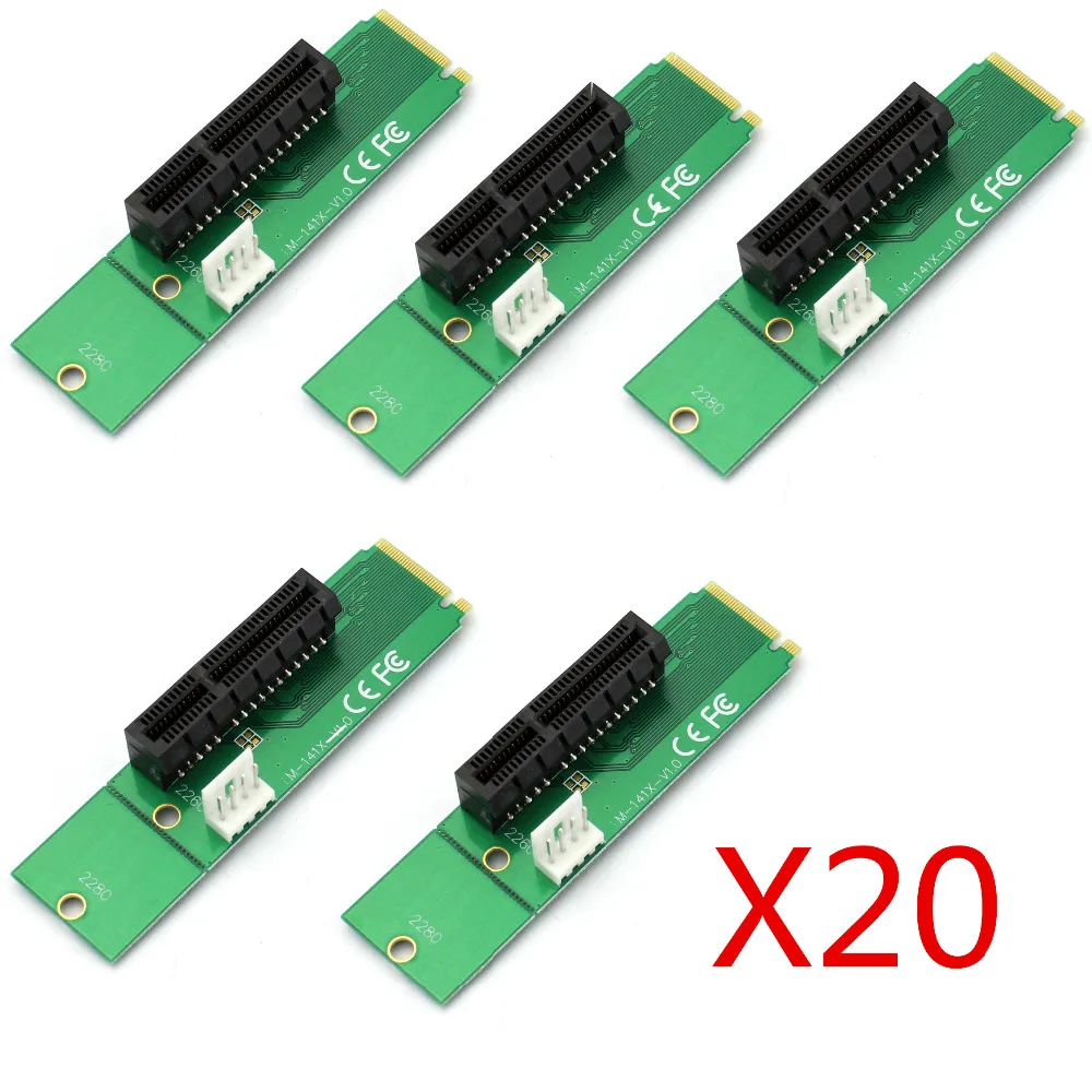 Q13025-100 100 PCS WBTUO LM-141X-V1.0 PCI-E 4X Female to M.2 M Male Adapter Key Power Cable with Converter Card
Q13025-100 100 PCS WBTUO LM-141X-V1.0 PCI-E 4X Female to M.2 M Male Adapter Key Power Cable with Converter Card