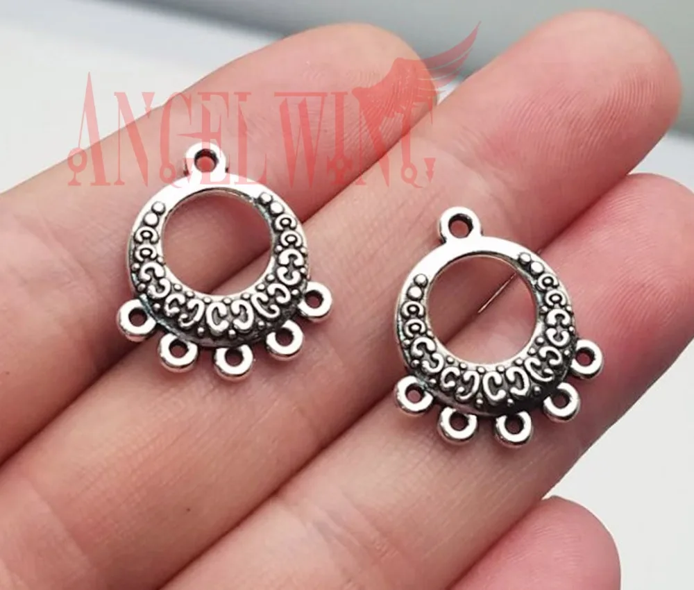 30pcs/Lot--21x18mm Antique Silver Plated Earrings Connector Charms Pendants For Diy Supplies Jewelry Making Finding Accessories
30pcs/Lot--21x18mm Antique Silver Plated Earrings Connector Charms Pendants For Diy Supplies Jewelry Making Finding Accessories