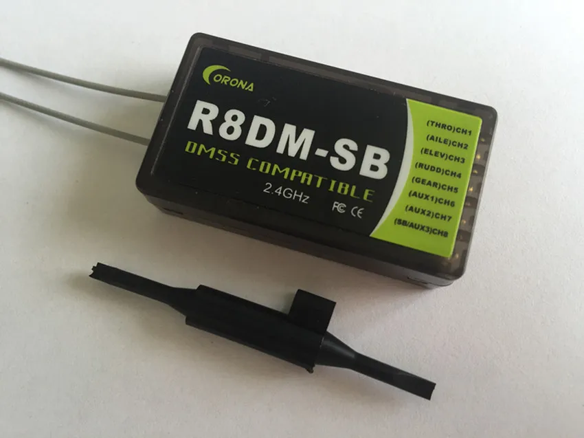 2.4GHZ R8DM-SB Receiver Compatible with JR DMSS XG6 XG7 XG8 XG11 XG14 2.4GHz transmitters
2.4GHZ R8DM-SB Receiver Compatible with JR DMSS XG6 XG7 XG8 XG11 XG14 2.4GHz transmitters