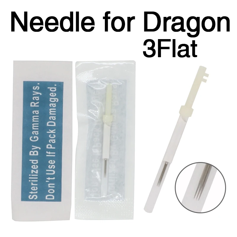 Taiwan Dragon Tattoo Needles For Eyebrow Permanent Makeup Needle 3F makeup piercing Tattoo Machine Needles 3 flat needle tip
Taiwan Dragon Tattoo Needles For Eyebrow Permanent Makeup Needle 3F makeup piercing Tattoo Machine Needles 3 flat needle tip