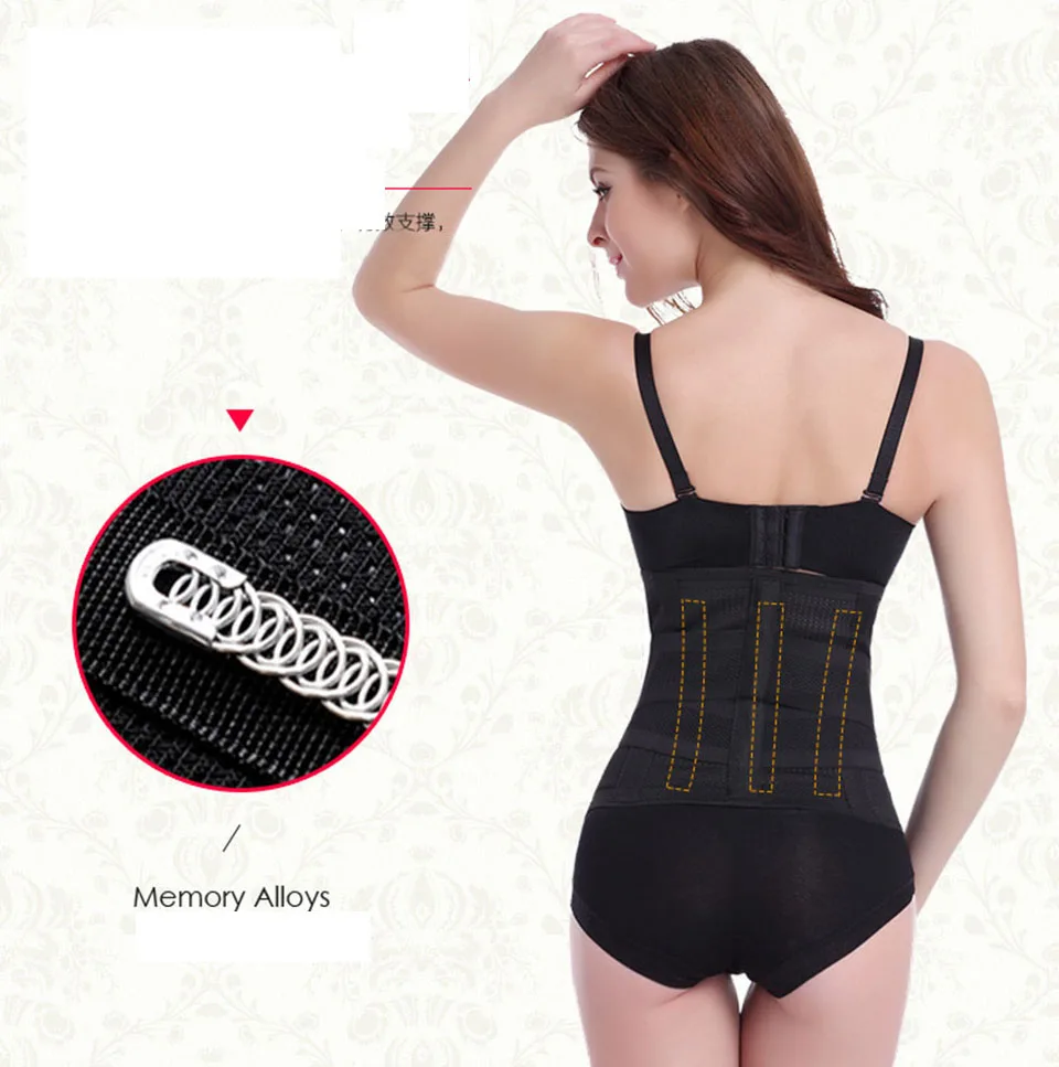 Newest Design Waist Trainer Losing Weight Product Fat Burning Body Wrap Neoprene Belt Stomach Slimming Corset Steel Bone Vest
Newest Design Waist Trainer Losing Weight Product Fat Burning Body Wrap Neoprene Belt Stomach Slimming Corset Steel Bone Vest