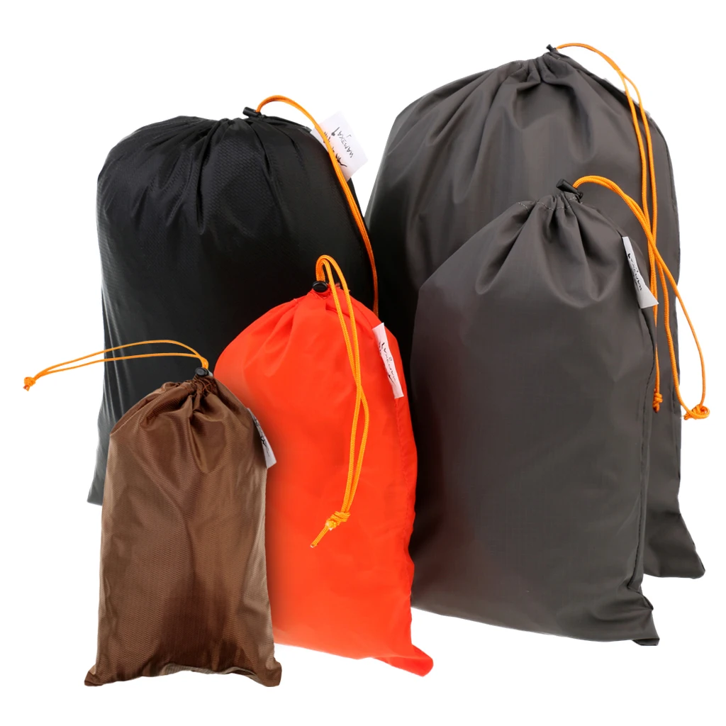 5pcs/set Stuff Sack Clothes Storage Bag for Camping, Hiking, Fishing, Biking, Outdoor Sports and Rafting
5pcs/set Stuff Sack Clothes Storage Bag for Camping, Hiking, Fishing, Biking, Outdoor Sports and Rafting
