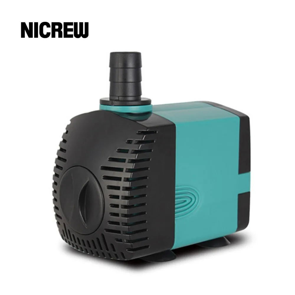 NICREW Aquarium water pump Ultra-Quiet Submersible Water Fountain Pump Fish Pond Aquarium Water Pump Tank Fountain 3/6/10/15/25W
NICREW Aquarium water pump Ultra-Quiet Submersible Water Fountain Pump Fish Pond Aquarium Water Pump Tank Fountain 3/6/10/15/25W