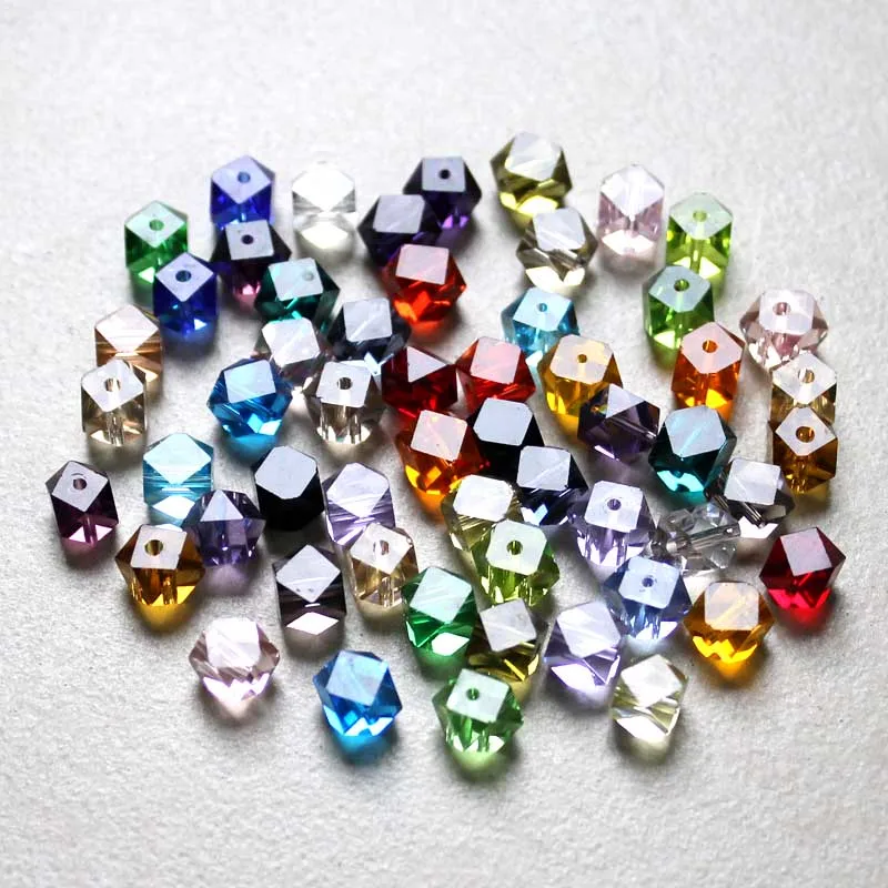 StreBelle AAA 2020 unique design cube shape 6x6mm loose glass crystal beads for fashion jewelry 100pcs
StreBelle AAA 2020 unique design cube shape 6x6mm loose glass crystal beads for fashion jewelry 100pcs