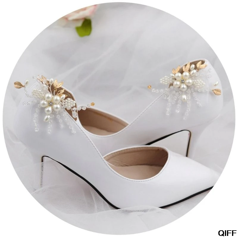 Shoe Clip Crystal Pearls High Heel Decoration Beads Floral Charms DIY Shoes Women Lady Elegant Fashion Buckle Removable Clips
Shoe Clip Crystal Pearls High Heel Decoration Beads Floral Charms DIY Shoes Women Lady Elegant Fashion Buckle Removable Clips