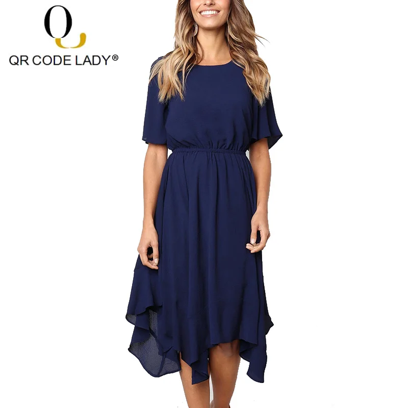 Fashion Short Sleeve Summer Dress Women 2019 Sexy Elegant Long Party Dress Female Casual Plus Size Solid Ball Gown Dresses 3XL
Fashion Short Sleeve Summer Dress Women 2019 Sexy Elegant Long Party Dress Female Casual Plus Size Solid Ball Gown Dresses 3XL