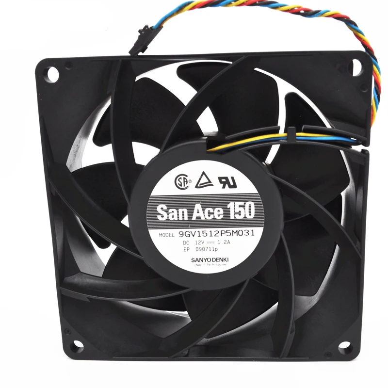 Sanyo 9GV1512P5M031 15050 15cm 150*150*50mm DC 12V 1.2A 15CM высокоскоростной Вентилятор охлаждения
Sanyo 9GV1512P5M031 15050 15cm 150*150*50mm DC 12V 1.2A 15CM высокоскоростной Вентилятор охлаждения