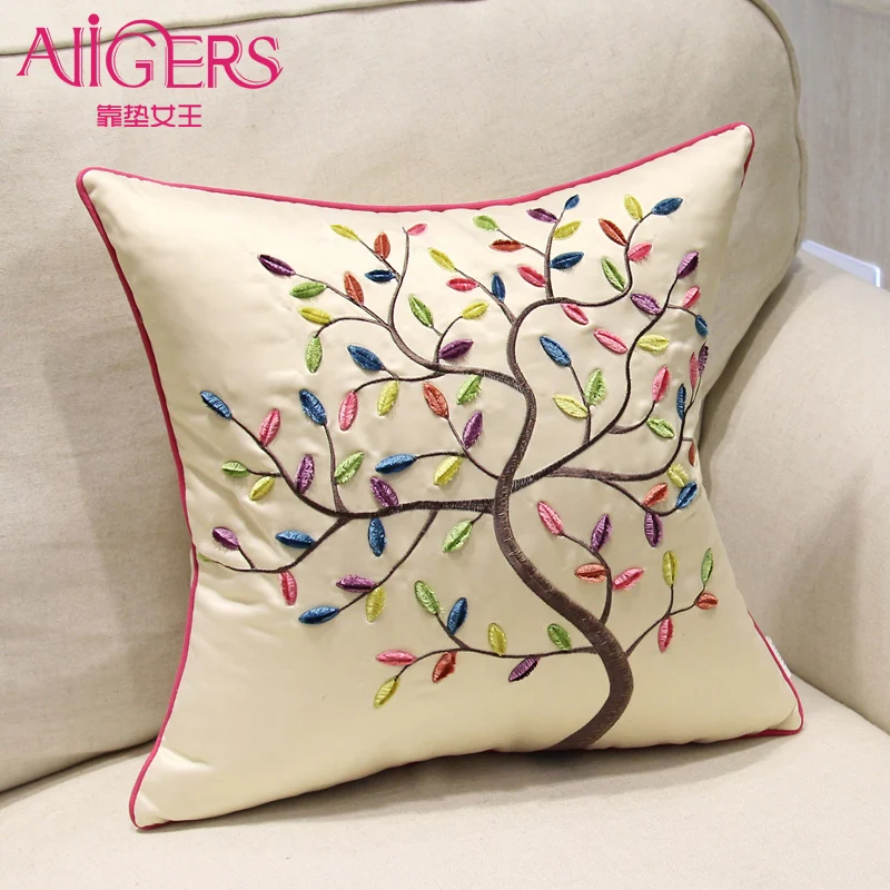 Avigers Fashion Pastoral Cushion Embroidery Life Tree Butterfly Pillow European Style Flower Home Decor Sofa Chair Throw Pillow
Avigers Fashion Pastoral Cushion Embroidery Life Tree Butterfly Pillow European Style Flower Home Decor Sofa Chair Throw Pillow