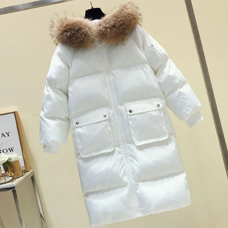 Women's Large Size Down Cotton Coat 2019 Winter Long Hooded Jacket Solid Color Thickening Casual Warm Outerwear Parkas B145
Women's Large Size Down Cotton Coat 2019 Winter Long Hooded Jacket Solid Color Thickening Casual Warm Outerwear Parkas B145