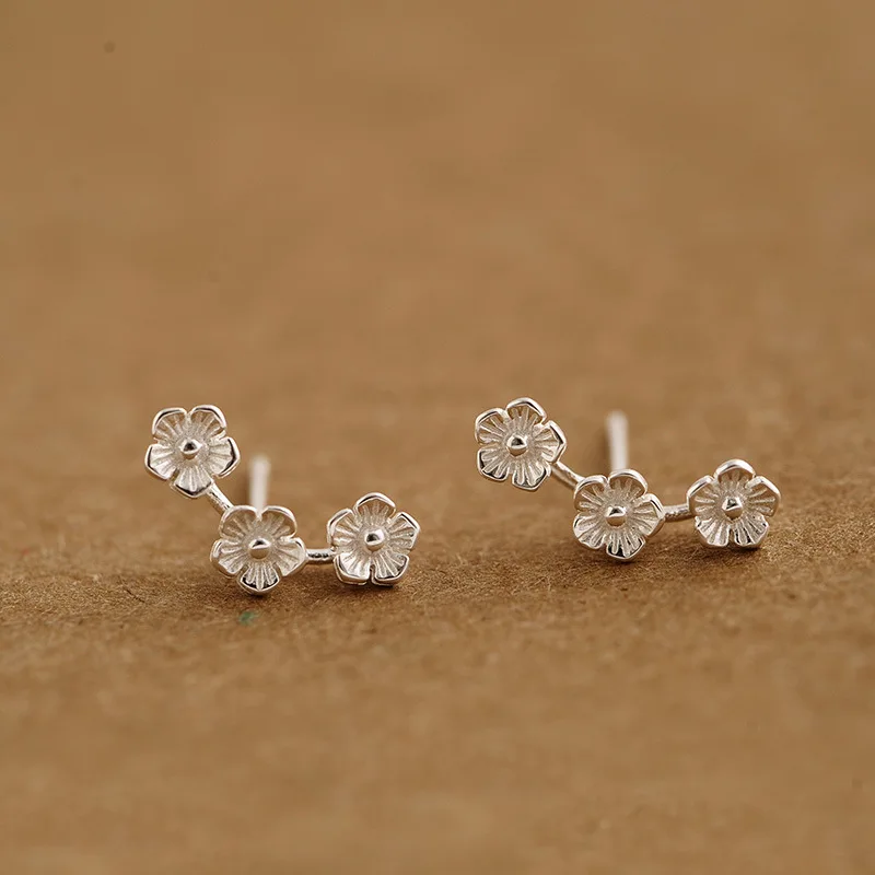 925 sterling sv earrings flowers sterling sv earrings female models earrings fashion simple for women
925 sterling sv earrings flowers sterling sv earrings female models earrings fashion simple for women