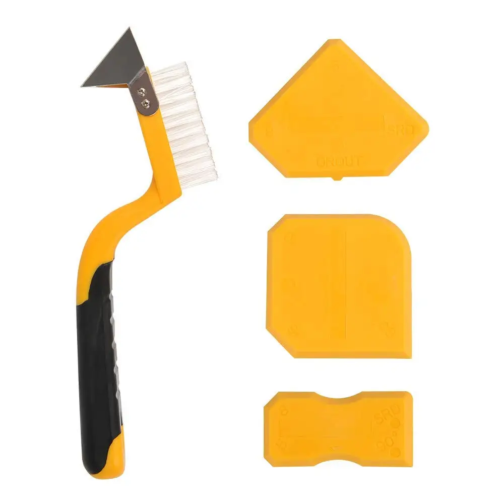 Free Shipping Sealant Tool Grooving Tool I Complete Set: Joint Brush with Joint Scraper and Joint Smoother Cleaning Brush
Free Shipping Sealant Tool Grooving Tool I Complete Set: Joint Brush with Joint Scraper and Joint Smoother Cleaning Brush