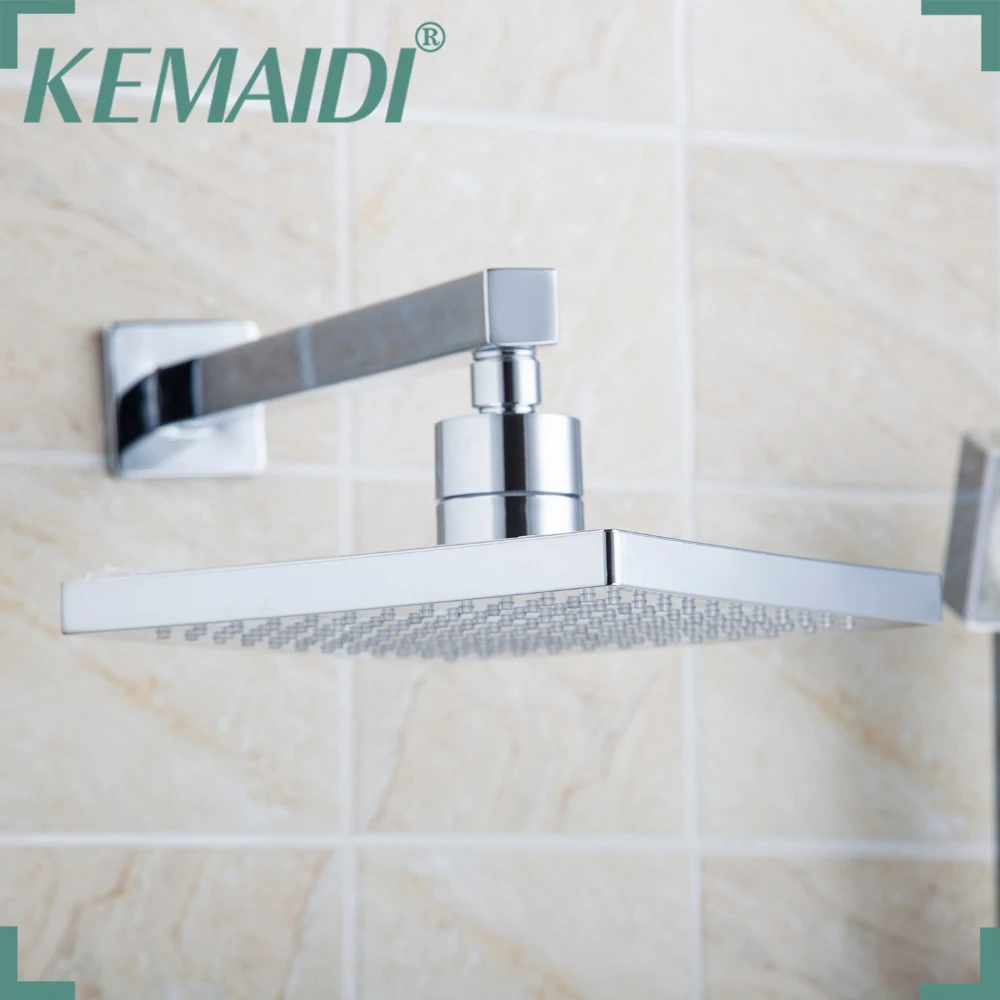 KEMAIDI Free Shipping 8inch Shower Head Without Arm Stainless Steel Head Shower With Shower Arm Top Water Saving Rain Shower
KEMAIDI Free Shipping 8inch Shower Head Without Arm Stainless Steel Head Shower With Shower Arm Top Water Saving Rain Shower