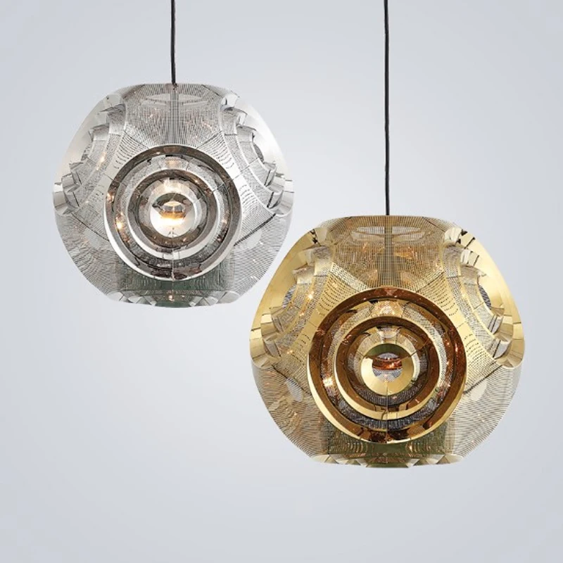 Postmodern creative hollow design pendant lamp Nordic stainless steel multi-faceted gold ball LED E27 Restaurant art decor light
Postmodern creative hollow design pendant lamp Nordic stainless steel multi-faceted gold ball LED E27 Restaurant art decor light