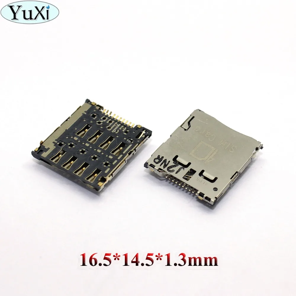 YuXi 1 шт. Micro Sim Card Reader Разъем для ASUS FonePad K004 Memo Pad 7 ME170 ME170C K012 Samsung C101 I8730|Шлейфы