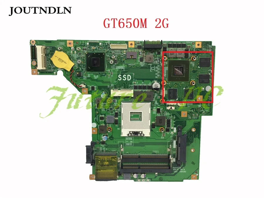 JOUTNDLN для MSI GE60 MS 16GA материнская плата ноутбука 16GA1 DDR3 w/GT650M 2GB GPU|Материнские платы