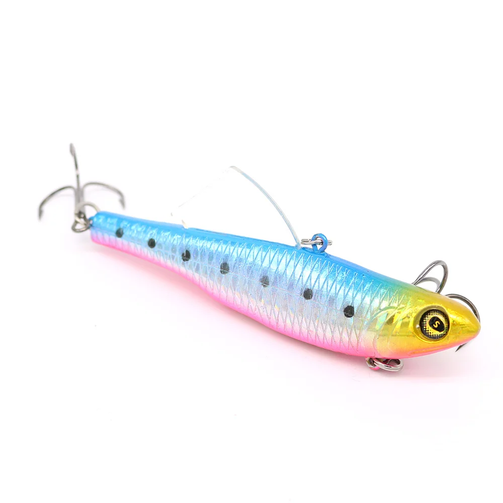 CASTFUN Jigging Lure 1pc 8.5cm 20g Balance VIB Baits Winter Ice Fishing Lure Diving Swivel Jig Winter Wobbler Hard Rattling Lure
CASTFUN Jigging Lure 1pc 8.5cm 20g Balance VIB Baits Winter Ice Fishing Lure Diving Swivel Jig Winter Wobbler Hard Rattling Lure
