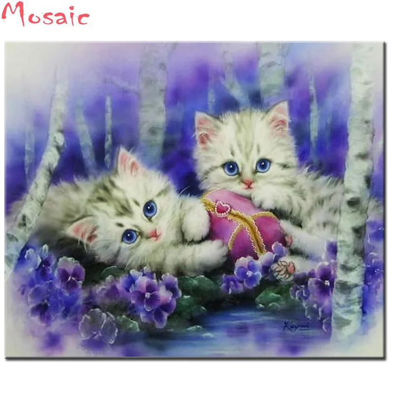 5d diy diamond painting cross stitch cute cat stickers square/round mosaic diamond embroidery animal hobbies crafts painting art
5d diy diamond painting cross stitch cute cat stickers square/round mosaic diamond embroidery animal hobbies crafts painting art