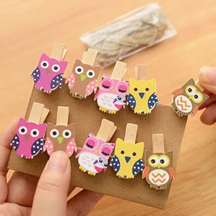 Kawaii Owl Wooden Clip Photo Paper Craft DIY Clips with Hemp Rope FOD Craft Pegs Cloth Photo Hanging Spring Clips pinch
Kawaii Owl Wooden Clip Photo Paper Craft DIY Clips with Hemp Rope FOD Craft Pegs Cloth Photo Hanging Spring Clips pinch