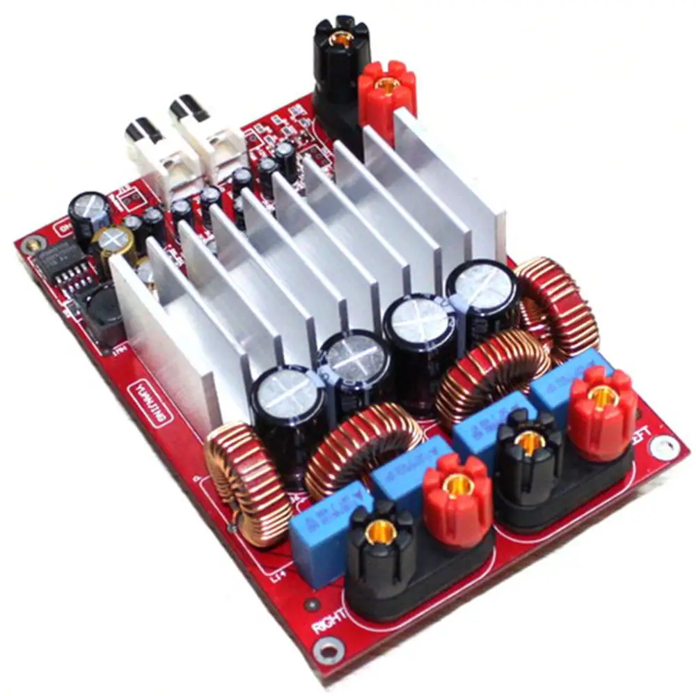 TAS5630 OPA1632 300W + 300W Class D DC50V Digital Power Amplifier Board Deluxe Editio YJ00217
TAS5630 OPA1632 300W + 300W Class D DC50V Digital Power Amplifier Board Deluxe Editio YJ00217