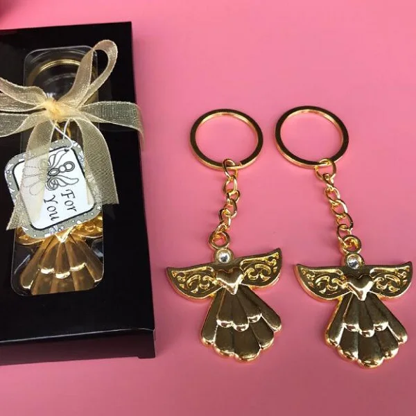 50pcs Wedding Favors Gift Angel Keychain in Gold and Silver Baby Shower Gift Key Ring for Guest wen4404
50pcs Wedding Favors Gift Angel Keychain in Gold and Silver Baby Shower Gift Key Ring for Guest wen4404