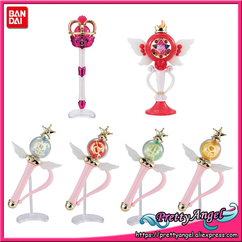 PretyAngel Подлинная Bandai Gashapon волшебная палочка Сейлор Мун Шарм в морском стиле виде