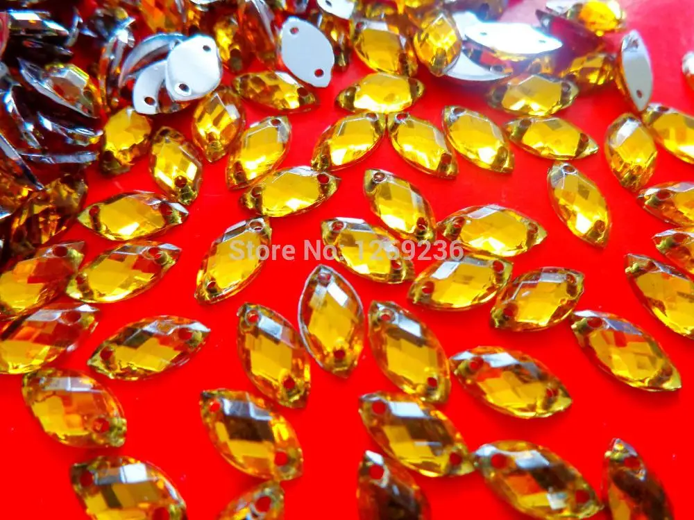 Golden Sew on Acrylic Crystal 600pcs 5*10mm Rhinestone Navette Shape Flatback strass Diamond Gemstone wholesale
Golden Sew on Acrylic Crystal 600pcs 5*10mm Rhinestone Navette Shape Flatback strass Diamond Gemstone wholesale