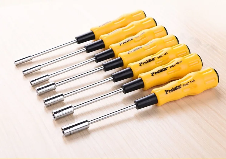 1 pcs Proskit 19400-M3/M3.5/M4/M4.5/M5/M5.5/M6 Hex Multi-purpose Screwdriver Opening Tool Repair Non-Magnetic Long Hex
1 pcs Proskit 19400-M3/M3.5/M4/M4.5/M5/M5.5/M6 Hex Multi-purpose Screwdriver Opening Tool Repair Non-Magnetic Long Hex