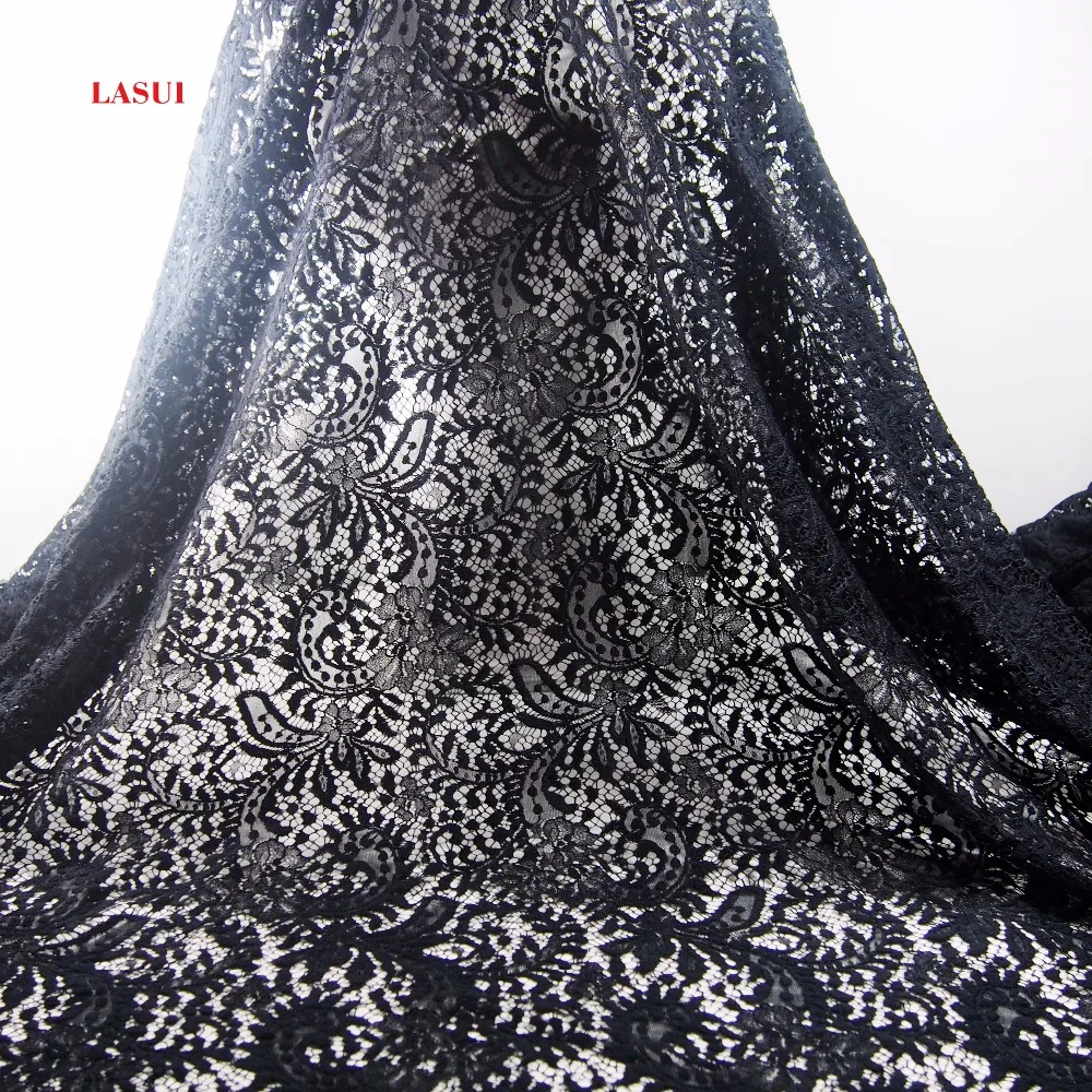 LASUI 1 5 м * 3 = шт. французская кружевная ткань с ресницами сделай сам изысканная