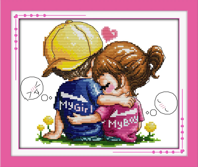Набор для вышивки крестиком Together forever, мультяшный Набор для вышивки крестиком 14ct, 11ct, с рисунком, для рукоделия и рукоделия
Набор для вышивки крестиком Together forever, мультяшный Набор для вышивки крестиком 14ct, 11ct, с рисунком, для рукоделия и рукоделия