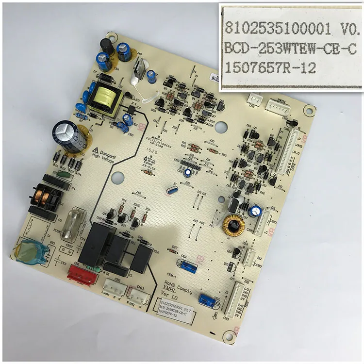 8102535100001 V0.7 для BCD-253WTEW-CE-C 1507657R-12 хорошие рабочие испытания
8102535100001 V0.7 для BCD-253WTEW-CE-C 1507657R-12 хорошие рабочие испытания