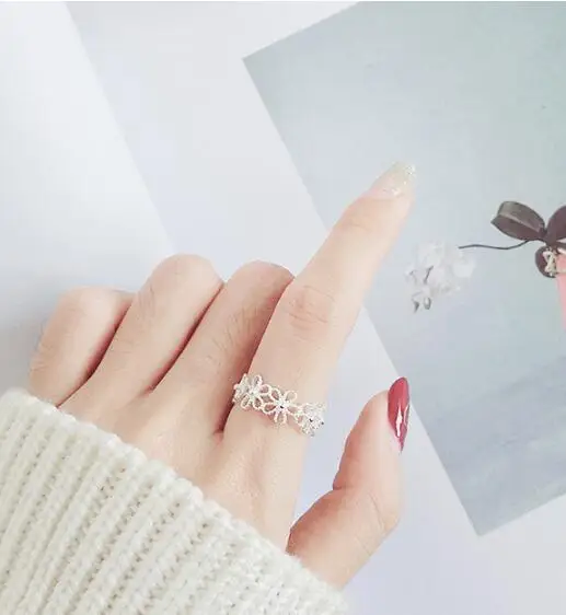 100% Authentic REAL.925 Sterling Silver Fine Jewelry Open Hollow Flower Band ring GTLJ1523
100% Authentic REAL.925 Sterling Silver Fine Jewelry Open Hollow Flower Band ring GTLJ1523