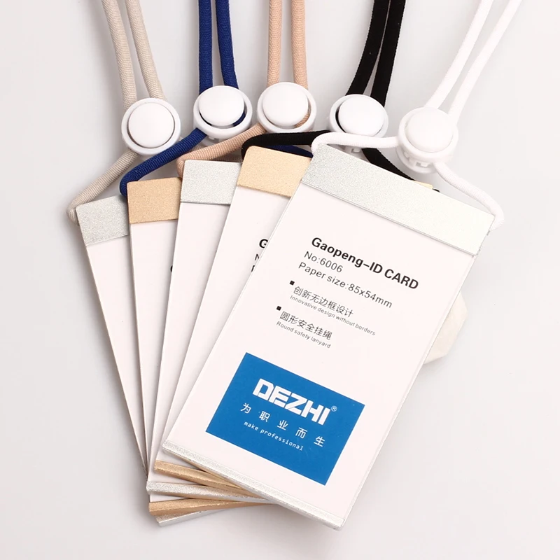 DEZHI Magnesium alloy ID card Badge Holders Students/Business/Staff card Protective Cover
DEZHI Magnesium alloy ID card Badge Holders Students/Business/Staff card Protective Cover
