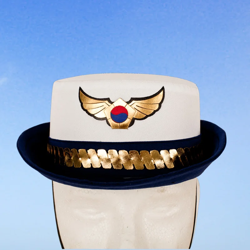 Шапка для косплея OW D.Va шляпа аксессуары женщин Полицейская униформа шапка L0516