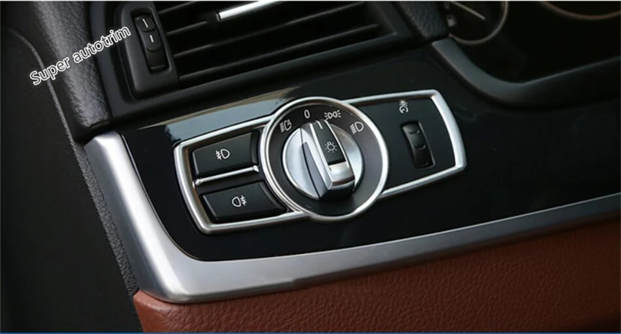 Lapetus Accessories For BMW 5 Series 520i 525i F10 F18 2011 - 2016 ABS Front Headlight Lamp Control Switch Button Cover Trim
Lapetus Accessories For BMW 5 Series 520i 525i F10 F18 2011 - 2016 ABS Front Headlight Lamp Control Switch Button Cover Trim
