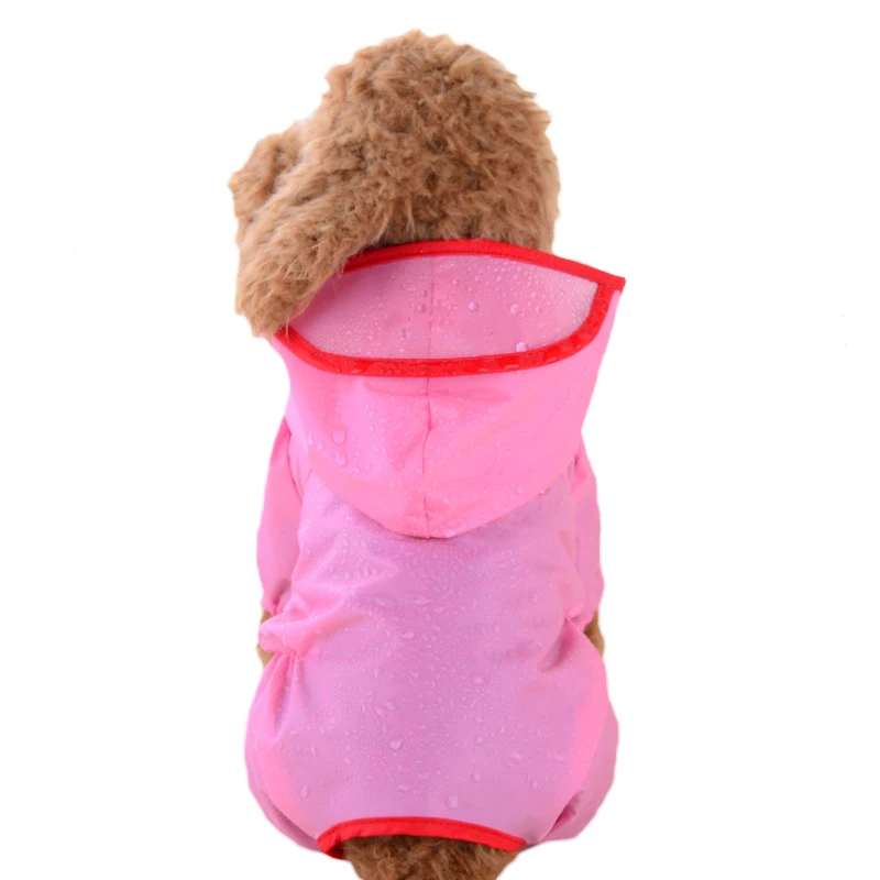 Waterproof Dog Raincoat Clothes Puppy Rain Coat Jacket With Hat Brim Pomeranian Poodle Pet Dog Rain coat For Small Dogs
Waterproof Dog Raincoat Clothes Puppy Rain Coat Jacket With Hat Brim Pomeranian Poodle Pet Dog Rain coat For Small Dogs