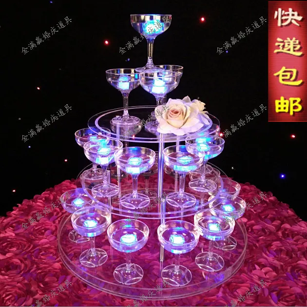 3 tier Wedding champagne tower wedding Supply props aryclic clear 3 layers champagne tower wine tower champagne tower
3 tier Wedding champagne tower wedding Supply props aryclic clear 3 layers champagne tower wine tower champagne tower