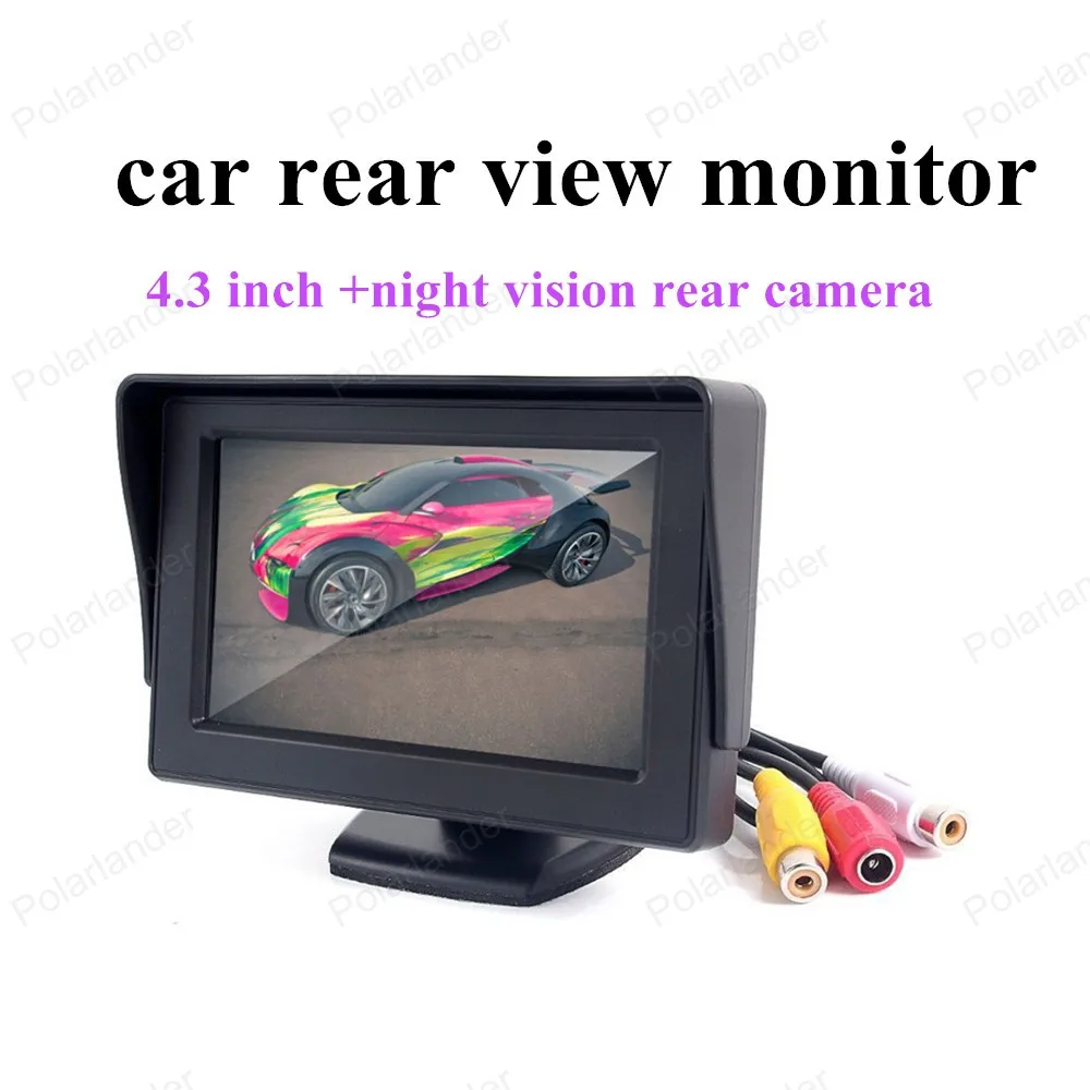 hot sell wireless Transmitter 4.3 inch car rear view system car monitor Wireless car rear camera night vision
hot sell wireless Transmitter 4.3 inch car rear view system car monitor Wireless car rear camera night vision