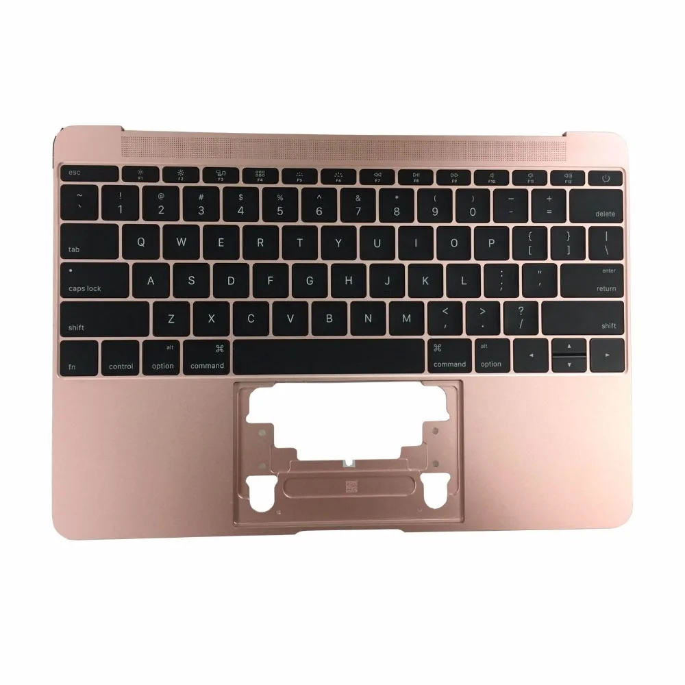 New A1534 Topcase Palmrest Cover with US Keyboard for Macbook 12'' 2016 Year Rose Gold
New A1534 Topcase Palmrest Cover with US Keyboard for Macbook 12'' 2016 Year Rose Gold