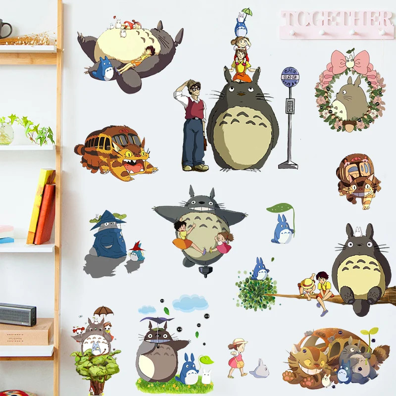 Cartoon Miyazaki Hayao Wall Sticker Baby Home Decoration Anime Posters Wall Decal Art Game Wall Paper Kids Nursery
Cartoon Miyazaki Hayao Wall Sticker Baby Home Decoration Anime Posters Wall Decal Art Game Wall Paper Kids Nursery