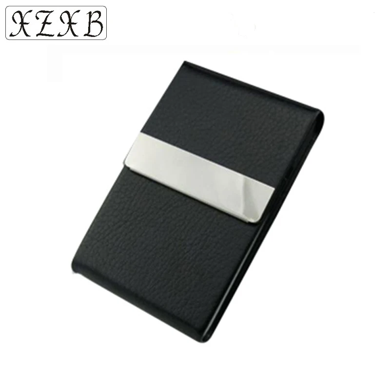 HNXZXB Upmarket Stainless steel+PU Card Bag Business ID Credit Cards Holder Wallet Unisex Cards Pack Cash Business Card Case
HNXZXB Upmarket Stainless steel+PU Card Bag Business ID Credit Cards Holder Wallet Unisex Cards Pack Cash Business Card Case
