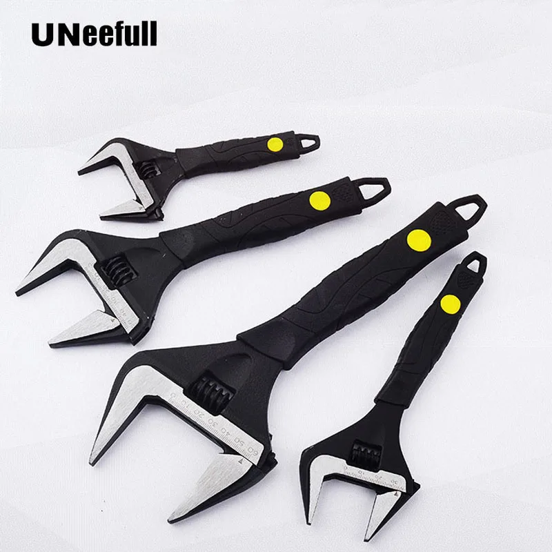 UNeefull Adjustable Spanner Universal Key Nut Wrench Opening wrench 6-12 inch Gear Ring Wrench Ratchet Home Hand repair Tools
UNeefull Adjustable Spanner Universal Key Nut Wrench Opening wrench 6-12 inch Gear Ring Wrench Ratchet Home Hand repair Tools